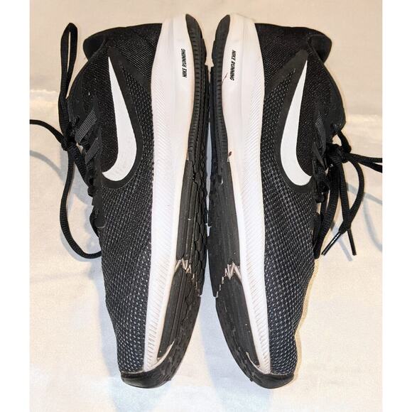 Nike Downshifter 9 Women's AQ7486-001 Black White Running Shoes Sneakers Size 10 - Picture 6 of 9
